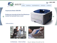 Tablet Screenshot of conexaocopiadoras.com.br